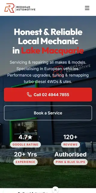 Redhead Automotive Centre mobile